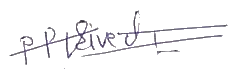 Principal Signature